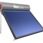 Water and Flame Calpak solar water heater picture