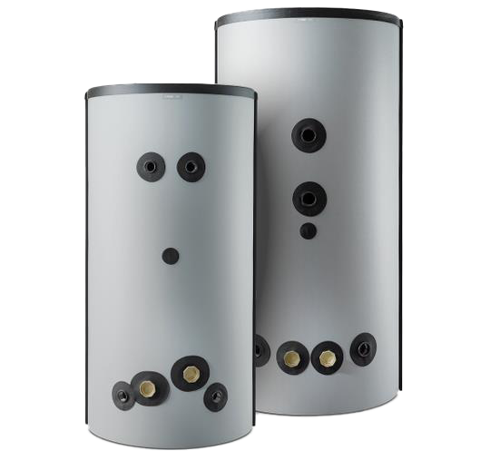 Water and Flame pircture NIBE hot water storage tanks